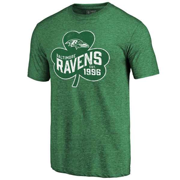 Men's Baltimore Ravens St. Patrick's Day Green Short Sleeve T-Shirt FengYun,We sell and wholesale Men's Baltimore Ravens St. Patrick's Day Green Short Sleeve T-Shirt FengYun on line form chian!